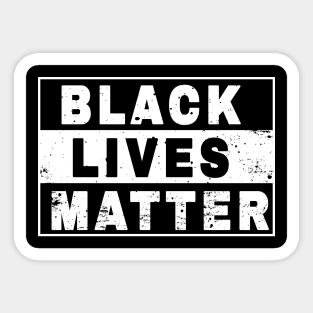 Black Lives Matter distressed Shirt, Printed Civil Rights, Black History, Activist T shirt, BLM shirt, equality Sticker